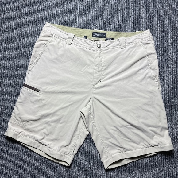 Scottevest TEC Men's Size 40/30 Khaki Convertible Cargo Shorts Chino - Picture 1 of 6